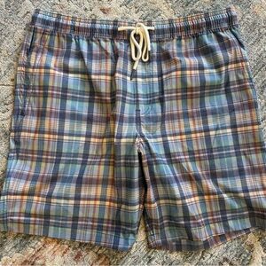 DUCK HEAD St Marks Performance
Shorts Men's Size Medium Blue Plaid
Stretch